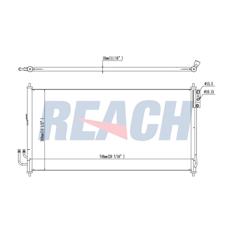 Конденсатор, кондиционер REACH 1313248P