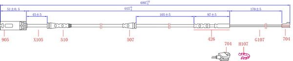 Запчасть SANGSIN SWS1513