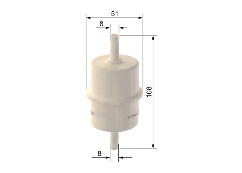 Топливный фильтр BOSCH F026402351
