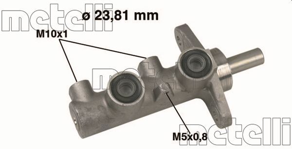 Главный тормозной цилиндр METELLI 050330