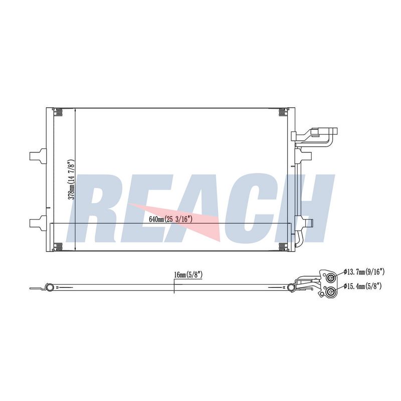 Конденсатор, кондиционер REACH 1309837P