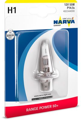 Лампа накаливания, фара дальнего света NARVA 483344000