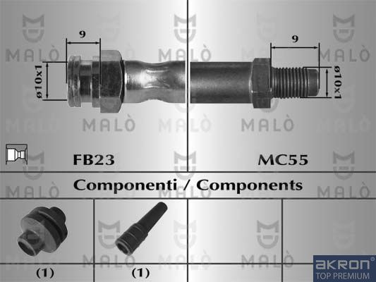 Тормозной шланг MALO 80285