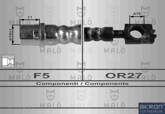 Тормозной шланг MALO 8968