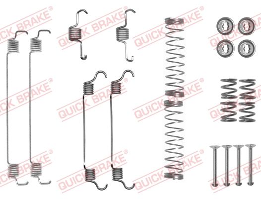Комплектующие, тормозная колодка QUICK BRAKE 1050835