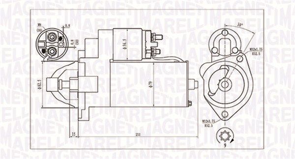 Стартер MAGNETI MARELLI 063720624010