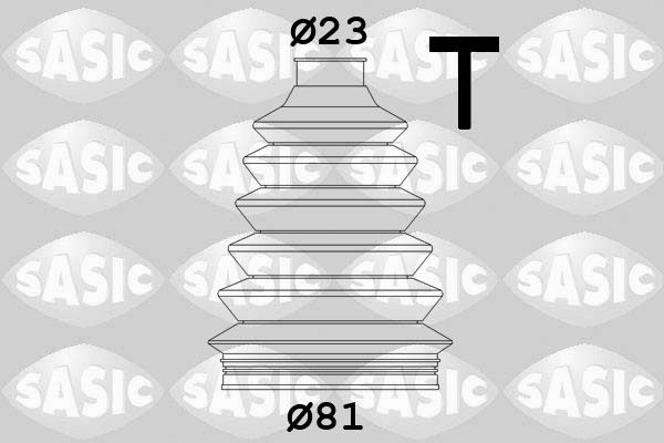 Комплект пыльника, приводной вал SASIC 2933143
