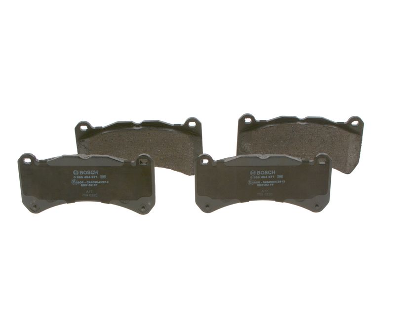 Комплект тормозных колодок, дисковый тормоз BOSCH 0986494871