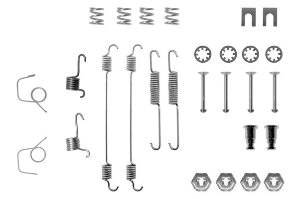Комплектующие, тормозная колодка BOSCH 1987475100