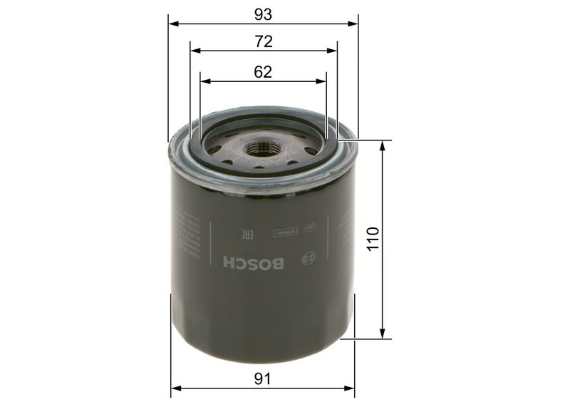 Масляный фильтр BOSCH F026407267