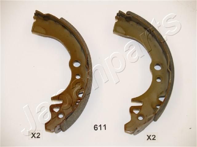 Комплект тормозных колодок JAPANPARTS GF611AF