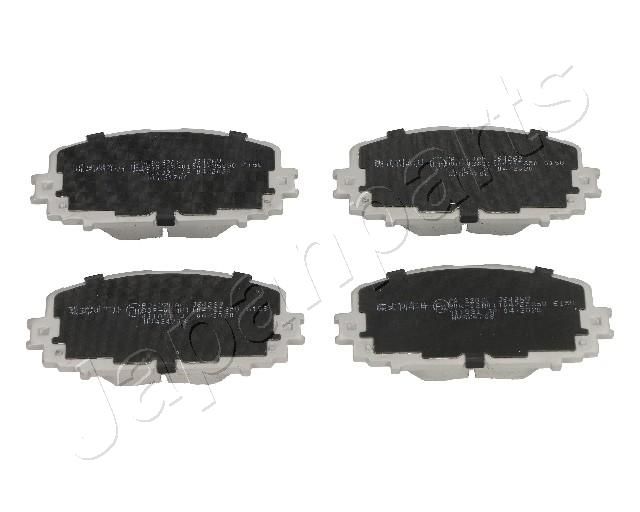 Комплект тормозных колодок, дисковый тормоз JAPANPARTS PA220AF