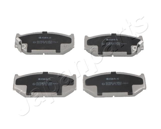 Комплект тормозных колодок, дисковый тормоз JAPANPARTS PA820AF