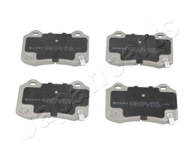 Комплект тормозных колодок, дисковый тормоз JAPANPARTS PP907AF