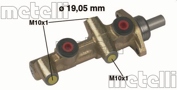 Главный тормозной цилиндр METELLI 050138