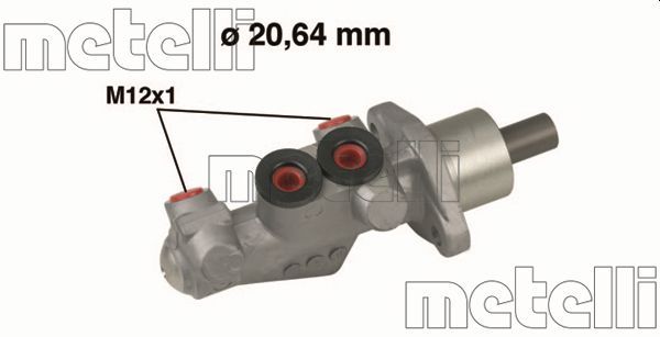 Главный тормозной цилиндр METELLI 050584