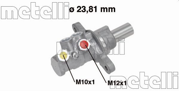 Главный тормозной цилиндр METELLI 050724