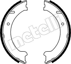 Комплект тормозных колодок, стояночная тормозная система METELLI 530480