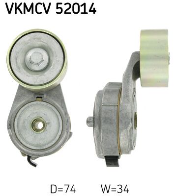 Натяжитель ремня, клиновой зубча SKF VKMCV52014