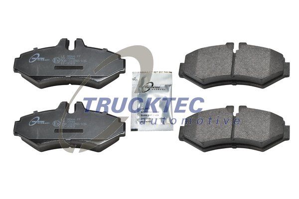 Комплект тормозных колодок, дисковый тормоз TRUCKTEC AUTOMOTIVE 0235086