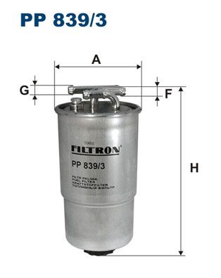 Топливный фильтр FILTRON PP8393