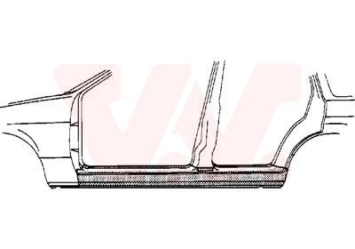 Входная пластина VAN WEZEL 3766103