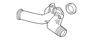 Корпус термостата с термостатом 95CEL
 BMW 11531743017