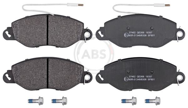 Комплект тормозных колодок, дисковый тормоз ABS 37462