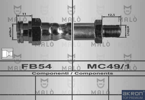 Тормозной шланг MALO 80508