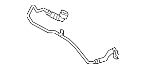 Leitung Turbolader-Kьhlmittelpumpe
 BMW 11538666857