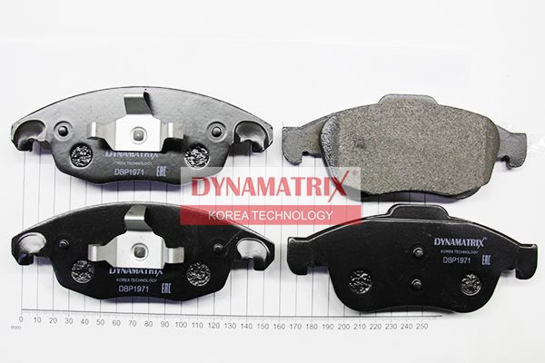 Комплект тормозных колодок, дисковый тормоз DYNAMATRIX DBP1971