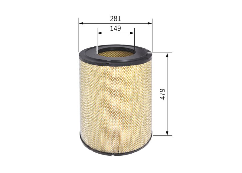 Воздушный фильтр BOSCH F026400087