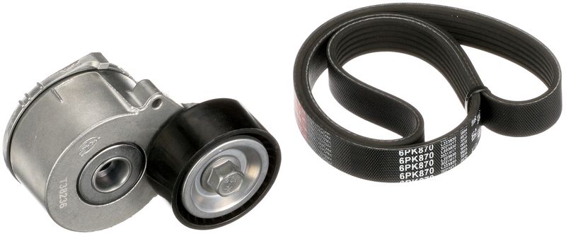 Поликлиновой ременный комплект GATES K016PK870