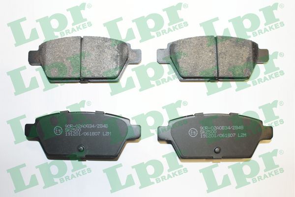 Комплект тормозных колодок, дисковый тормоз LPR 05P1807