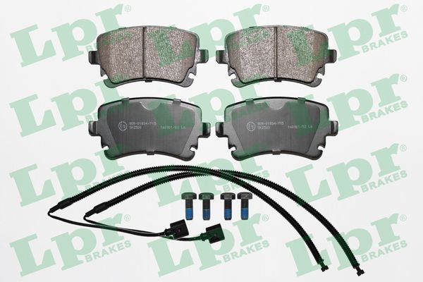 Комплект тормозных колодок, дисковый тормоз LPR 05P1398A