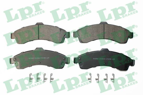 Комплект тормозных колодок, дисковый тормоз LPR 05P2098