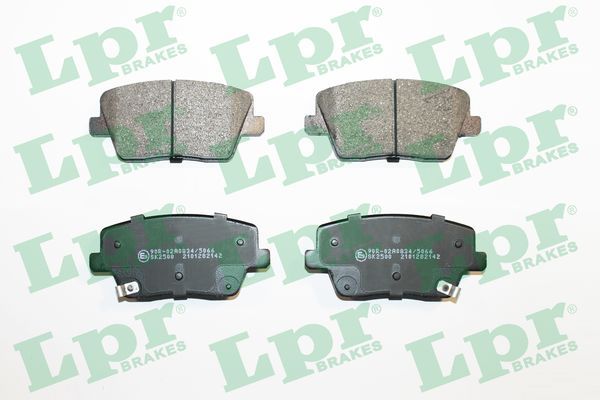 Комплект тормозных колодок, дисковый тормоз LPR 05P2142