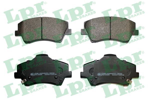Комплект тормозных колодок, дисковый тормоз LPR 05P2218