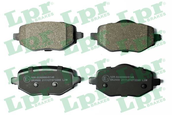Комплект тормозных колодок, дисковый тормоз LPR 05P2240
