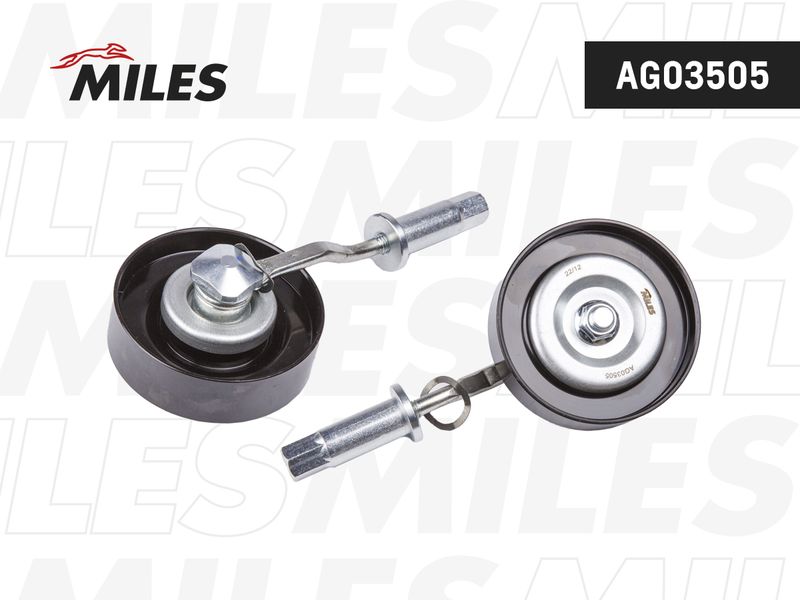 Натяжной ролик, поликлиновой ремень MILES AG03505