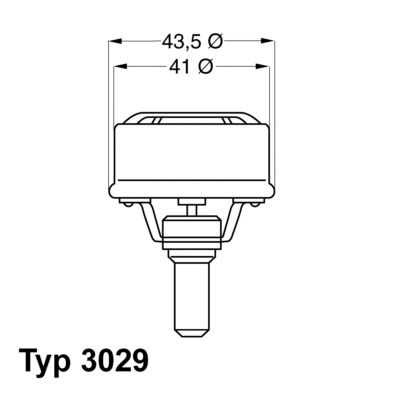 Термостат, охлаждающая жидкость BorgWarner 302986