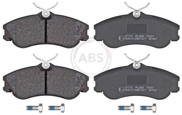 Комплект тормозных колодок, дисковый тормоз ABS 37152