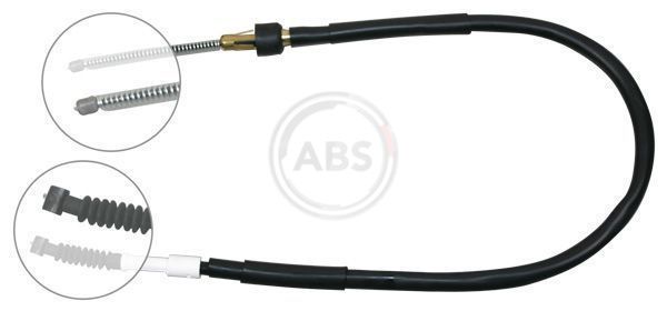 Тросик, cтояночный тормоз ABS K16327
