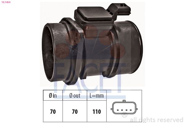 Расходомер воздуха FACET 101454