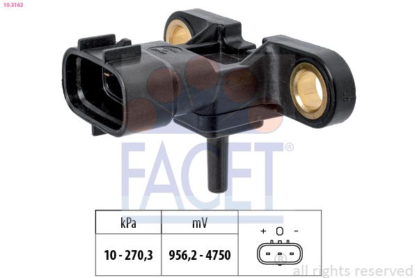 Датчик давления воздуха, высотный корректор FACET 103163