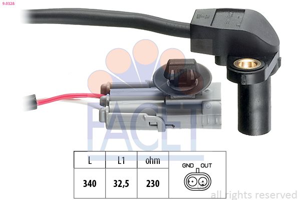 Датчик импульсов FACET 90328