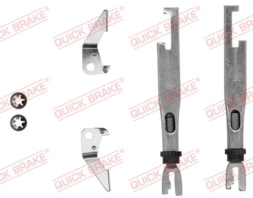 Комплект регулятора, барабанный тормозной механизм QUICK BRAKE 10253001
