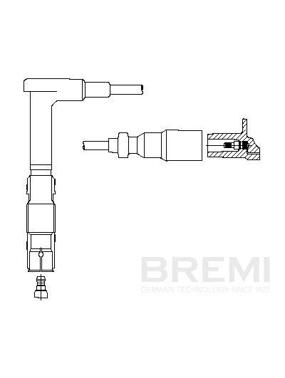 Провод зажигания BREMI 18750