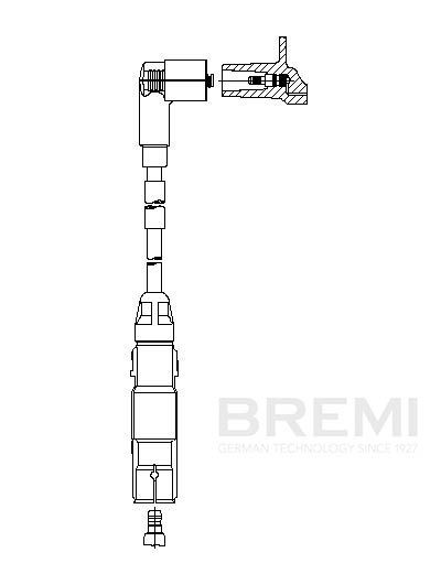 Провод зажигания BREMI 19268