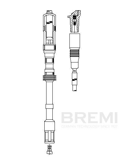 Провод зажигания BREMI 19875